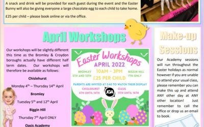 Easter 2022 Newsletter Page 1
